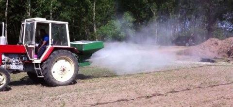 Εφαρμογή ζεόλιθου σε παυλώνιες