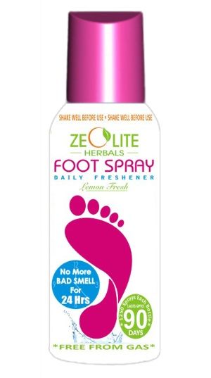 Zeolite Herbal Foot Spray.