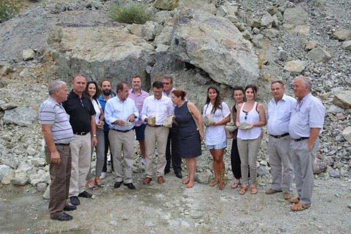 Στα Πετρωτά Έβρου ο Γ. Παυλίδης: «Να αξιοποιηθούν τα τεράστια κοιτάσματα ζεόλιθου»