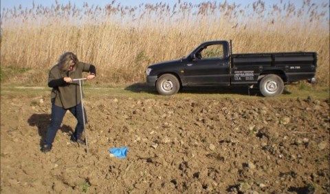 Δειγματοληψία εδάφους.