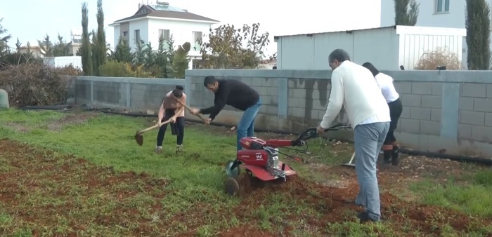 Ενσωμάτωση ζεόλιθου στην Τεχνική και Γεωργική Σχολή Αμμοχώστου.