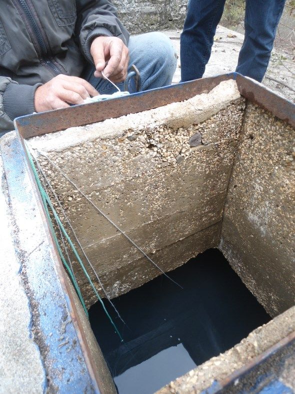 Καθαρισμός δεξαμενής με ζεόλιθο, Κοτζιάς Φέρες Έβρου 10