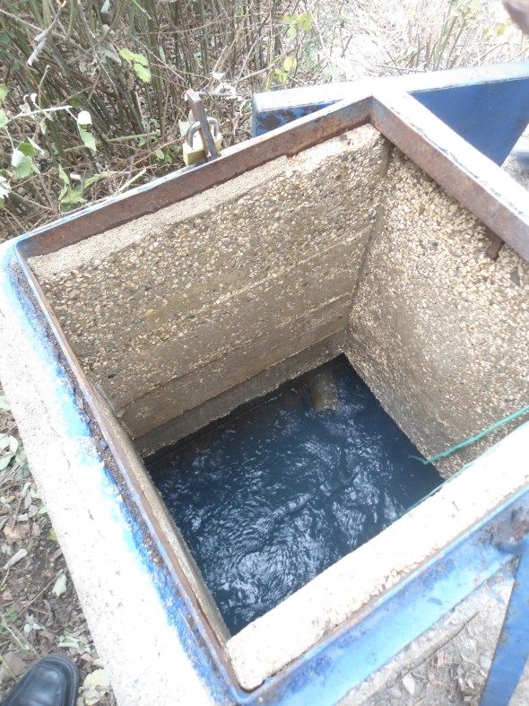 Καθαρισμός δεξαμενής με ζεόλιθο Κοτζιάς Φέρες Έβρου.