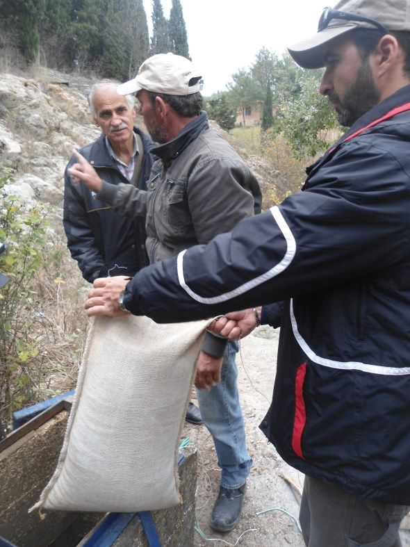 Καθαρισμός δεξαμενής με ζεόλιθο Κοτζιάς Φέρες Έβρου.