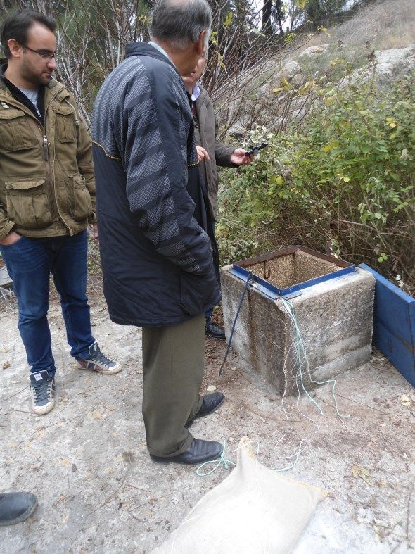 Καθαρισμός δεξαμενής με ζεόλιθο Κοτζιάς Φέρες Έβρου.