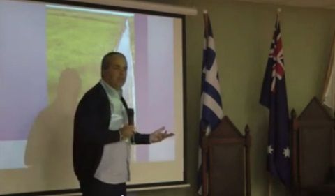 Νίκος Λυγερός - Ο ζεόλιθος στην Αυστραλία - AHEPA Sydney Australia.