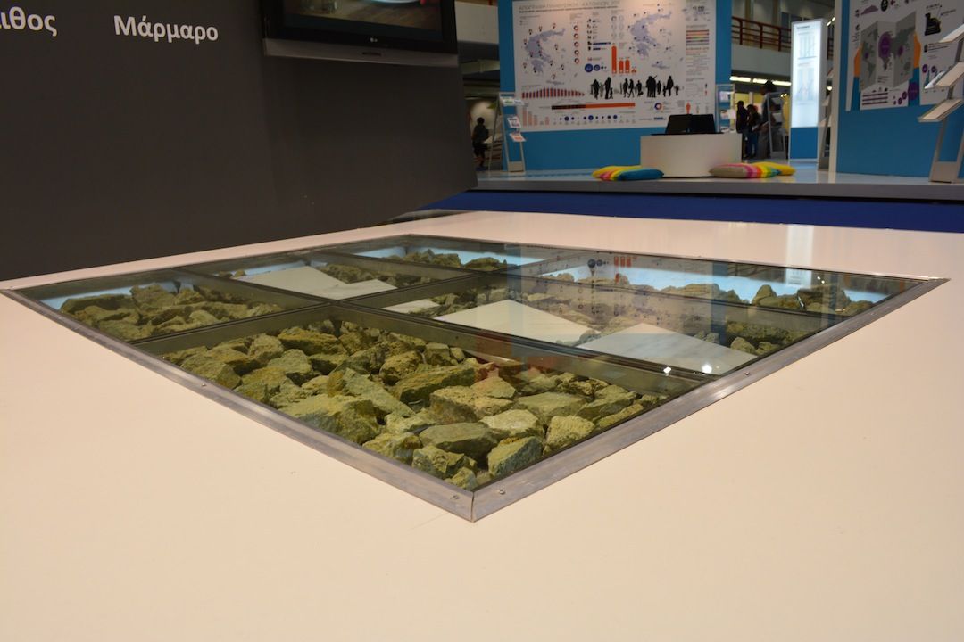 Περιφέρεια Ανατολικής Μακεδονίας και Θράκης - Περίπτερο 15 Stand 23 - Δ.Ε.Θ. Ζεόλιθος θησαυρός της γης μας.